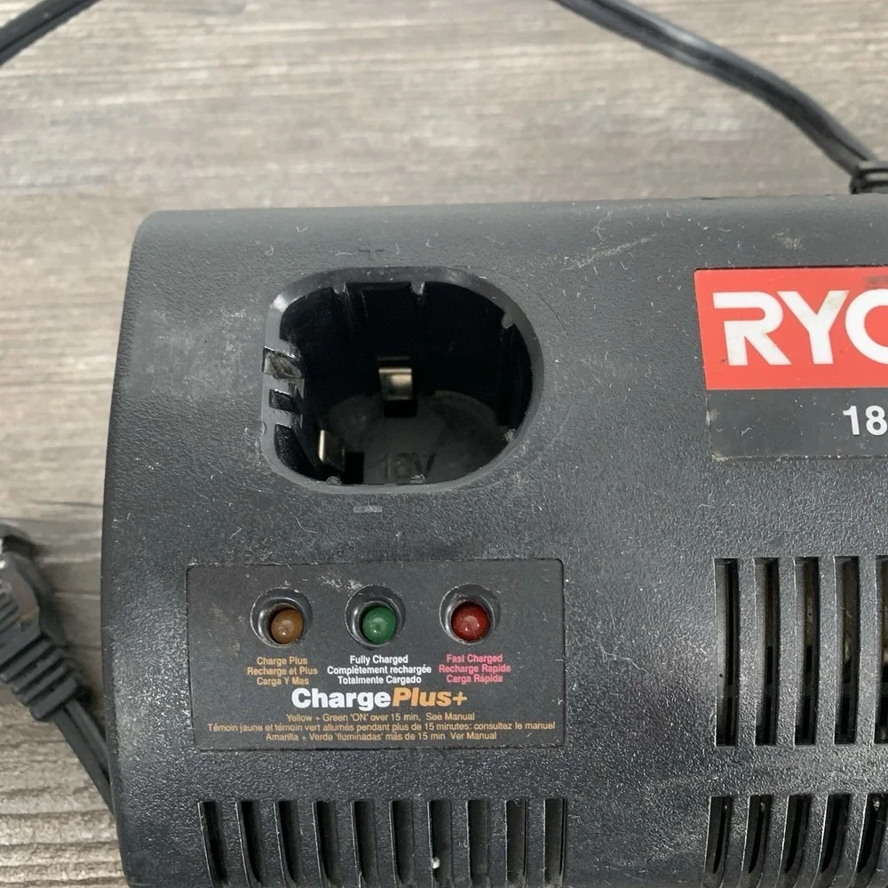 Ryobi 18V ChargePlus+ P110 Class 2 NiCd Battery Charger Only Tested Works **READ